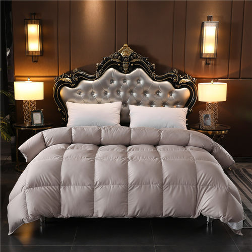 白鹅绒全棉羽绒被厂家清仓