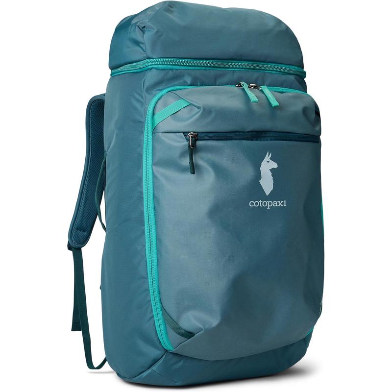 代购Cotopaxi男士旅行背包可收纳肩带笔记本电脑隔层外部拉链口