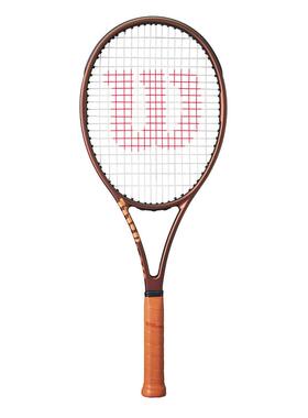 代购Wilson威尔胜网球拍控球精准稳定碳素单反橙色网球比赛