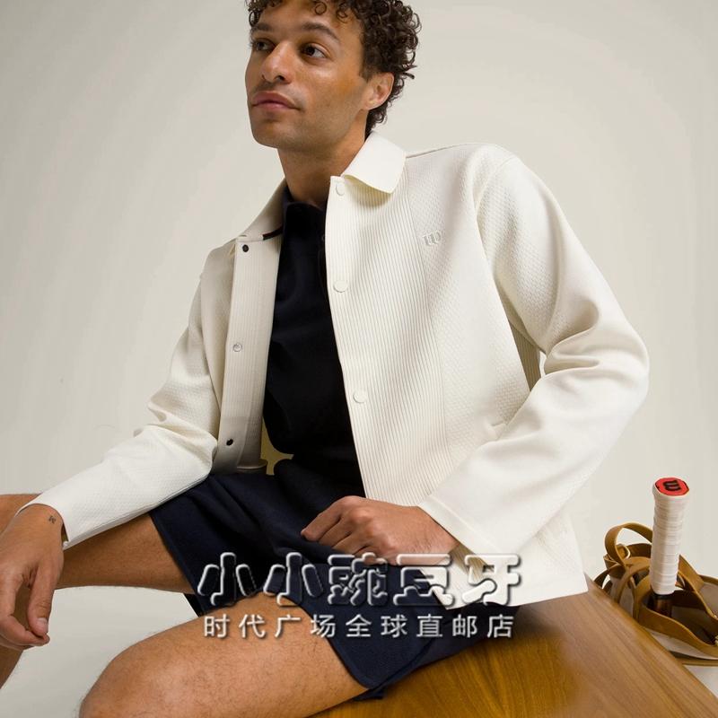 威尔胜 Wilson VANDERBILT 男长袖软针织毛衣外套速干24年秋季新
