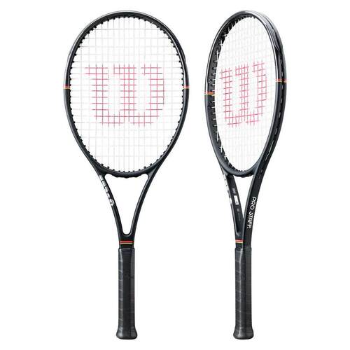 代购Wilson Pro Staff 97L 威尔胜网球拍击球稳定精准复古小黑拍