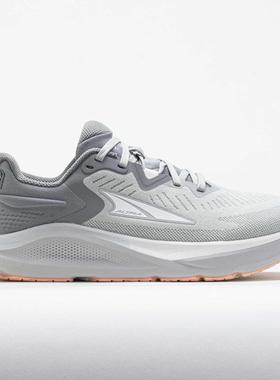 代购Altra女士跑步鞋缓震中底足弓支撑透气鞋面自然脚感灰色网面