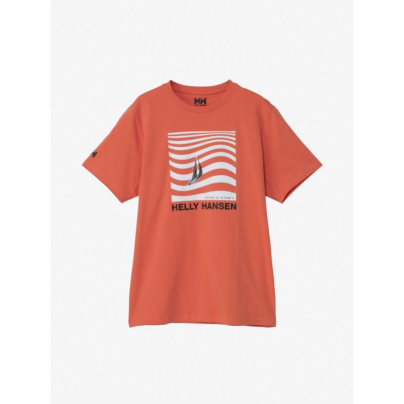 Helly Hansen/海丽汉森速干男装印花T恤海洋风格休闲运动衣