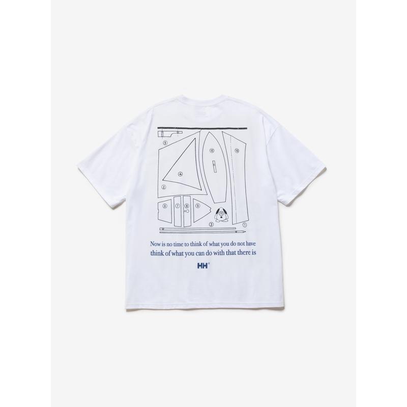 Helly Hansen/海丽汉森速干T恤联名印花男宽松休闲运动短袖
