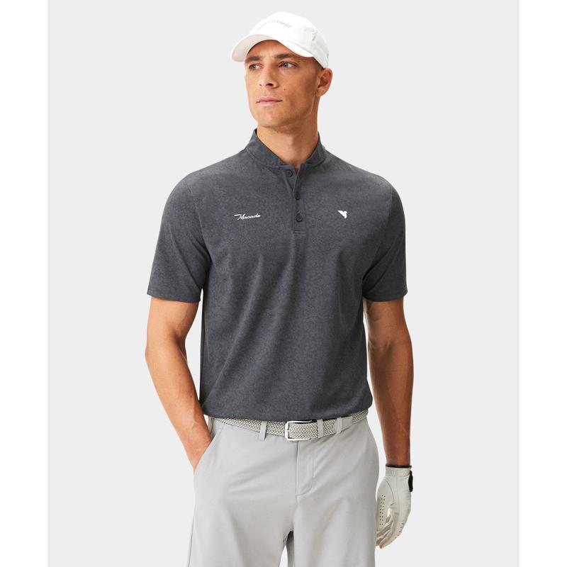 代购MACADE男高尔夫服装透气运动T恤弹力休闲上衣高尔夫场日常休