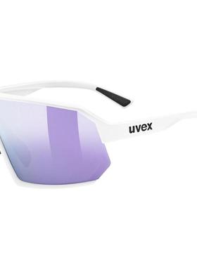 代购UVEX优维斯男女滑雪镜防雾防泼水抗冲击高清视野白色哑光