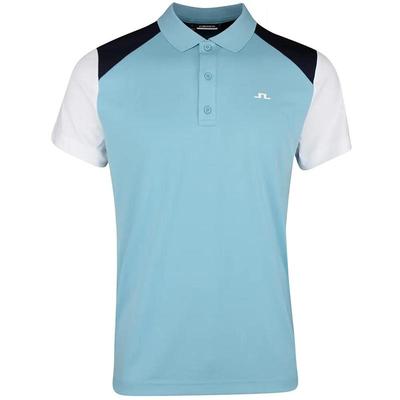 代购JLindeberg金林德伯格男士POLO吸汗速干修身弹力高尔夫