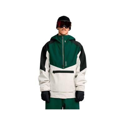 代购Volcom男士冲锋衣防水防风透气滑雪服连帽长袖户外夹克