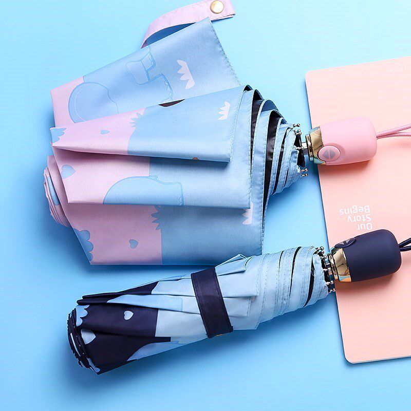 。全自动儿童雨伞男女孩三折叠小学生卡通超轻便大童女款晴雨两用|ruв категории начало ежедневно, зонтик/дождь/дождь/водостойкость, зонтик - от Buy2taobao.com для оказания профессиональной услуги покупки агента Taobao