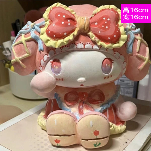 美乐蒂石膏模具  乳胶模具高度21cm石膏模型白模填色乳胶模具,玩具/童车/益智/积木/模型,白模填色/模具彩绘/石膏娃娃,淘宝优惠券,粉丝福利购,淘宝优惠卷