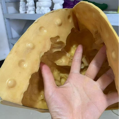 不粘模 石膏模具 石膏娃娃模具 艺彩模具 厂家直销  龙 乳胶模具