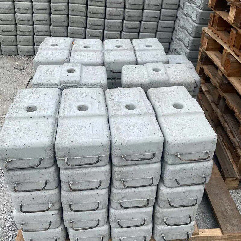 舞台演出支架固定楼盘施工用吊篮配重块水泥电动吊篮配重块显示屏