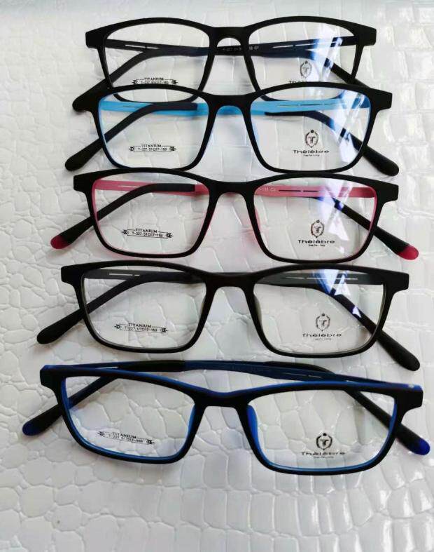 专柜正品希伯莱橡皮钛全框超轻男女款近视眼镜架镜框板材纯t-227