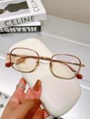 ROMEO罗密欧纯钛多边形男女款 加厚镜框近视镜架眼镜全框双色R159