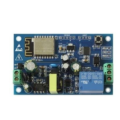 220V WIFI继电器模块 WIFI智能开关 ESP8266继电器 智能家居