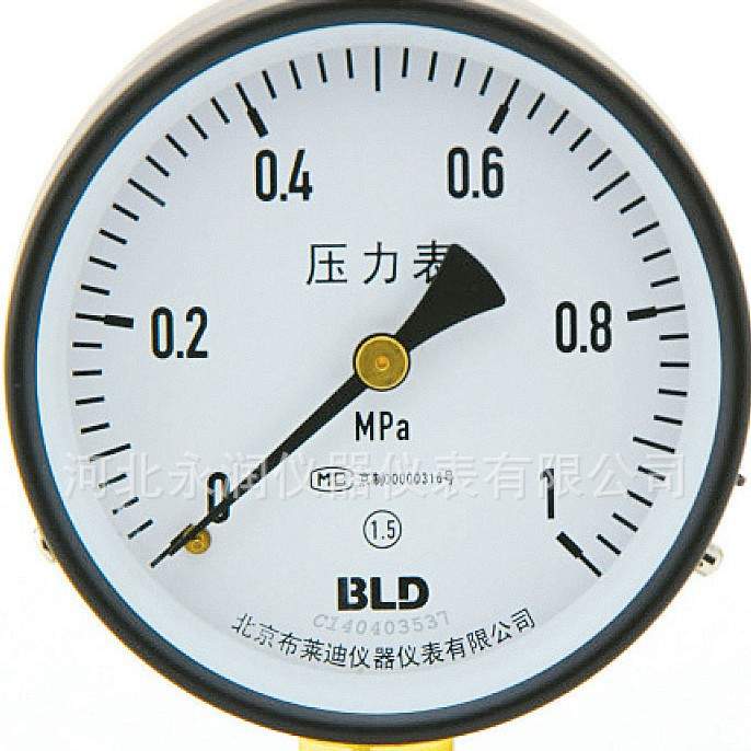 BLD普通压力表 北京布莱迪压力表