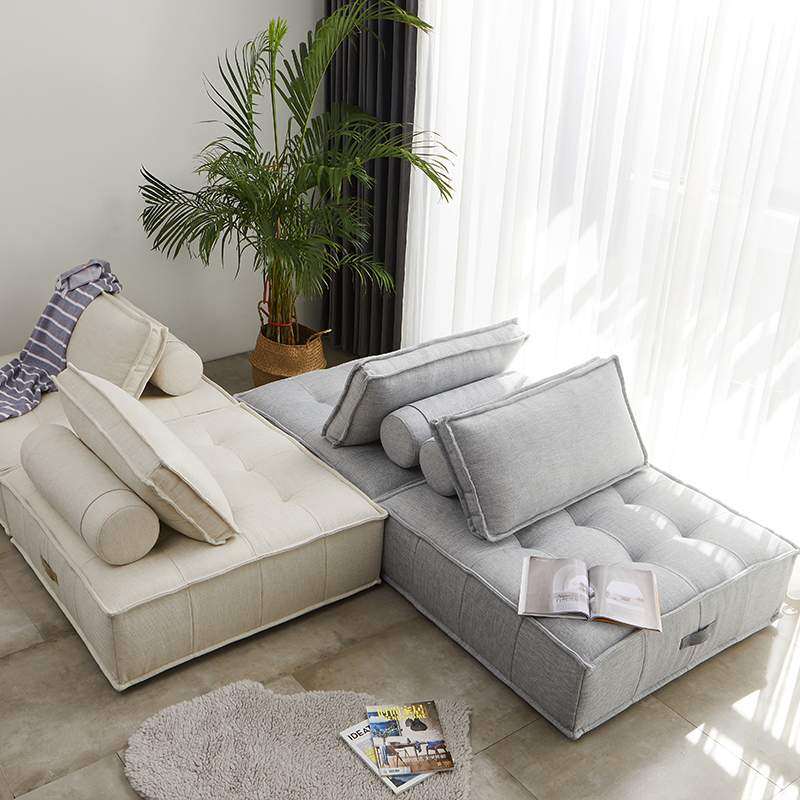 复古风方块组合沙发家用客厅现代简约民宿懒人休闲组合极简榻榻米