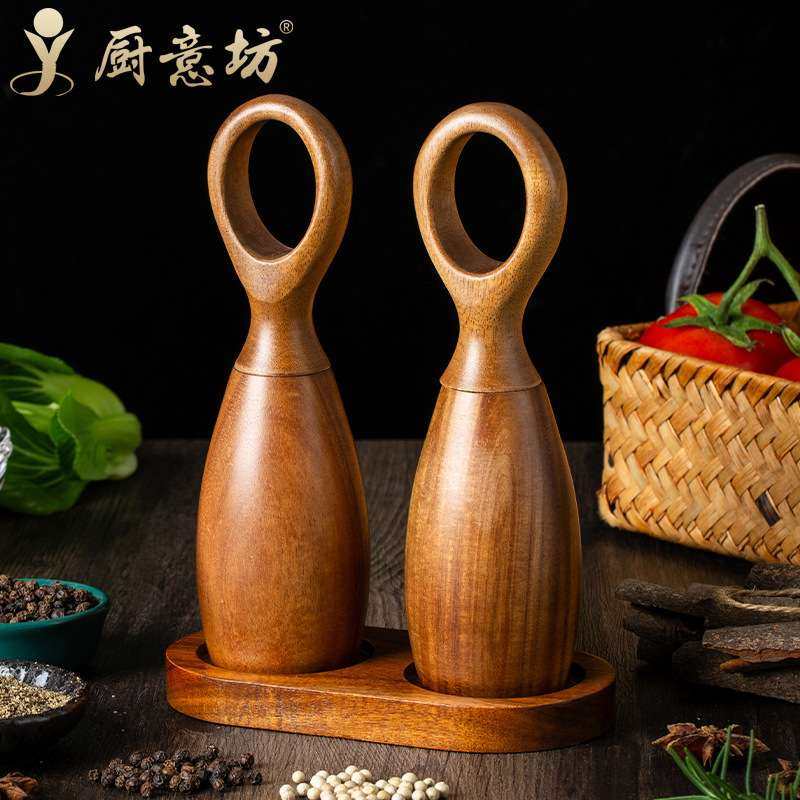 相思木胡椒研磨器北欧西餐厅实木质海盐研磨瓶胡椒磨调味瓶,鲜花速递/花卉仿真/绿植园艺,割草机/草坪机,淘宝优惠券,粉丝福利购,淘宝优惠卷