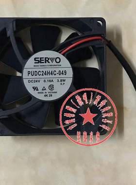 原装伺服SERVO PUDC24H4C-049 24V 0.16A 3.8W 8025散热风扇