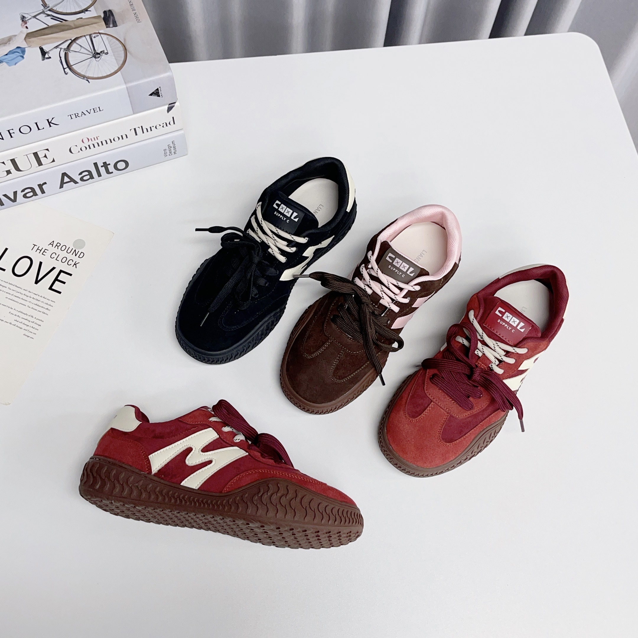 德训鞋女2025春季新款