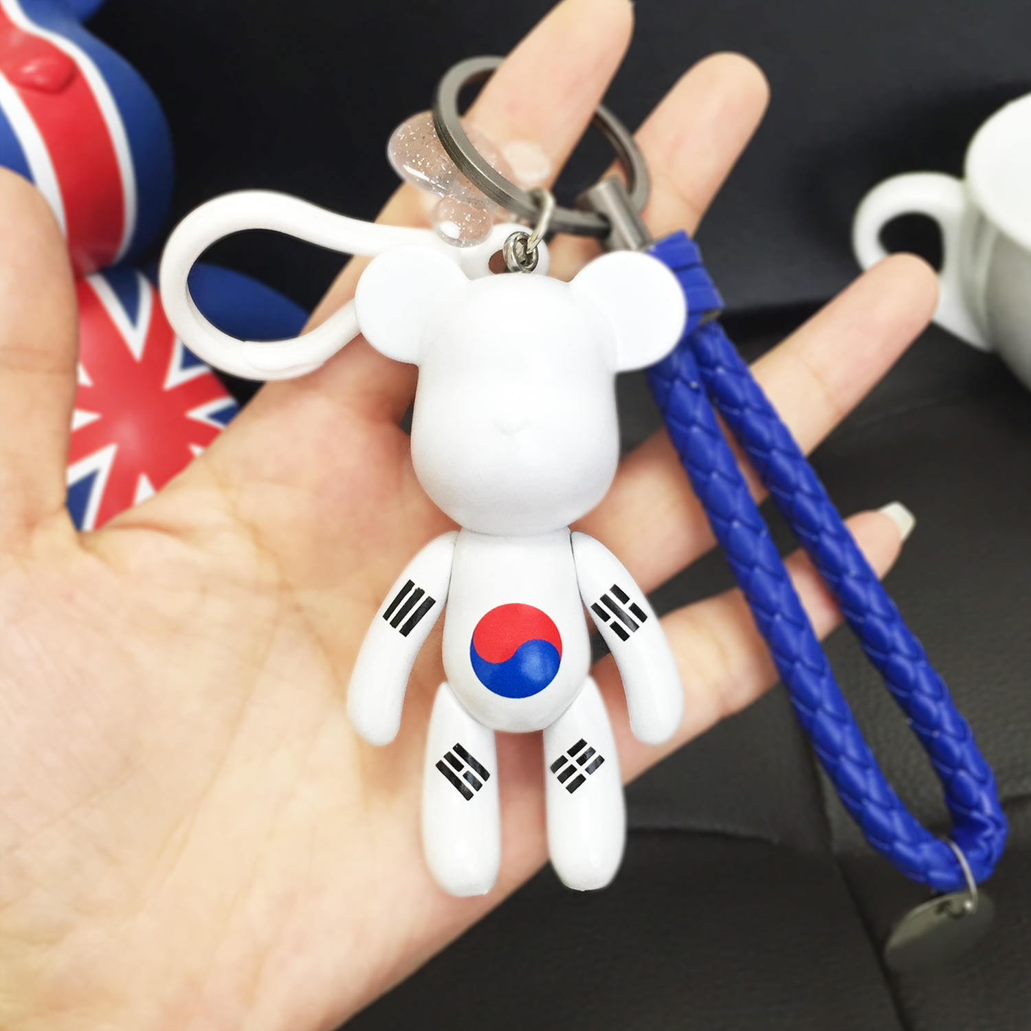 暴力熊韩国挂件钥匙扣公仔