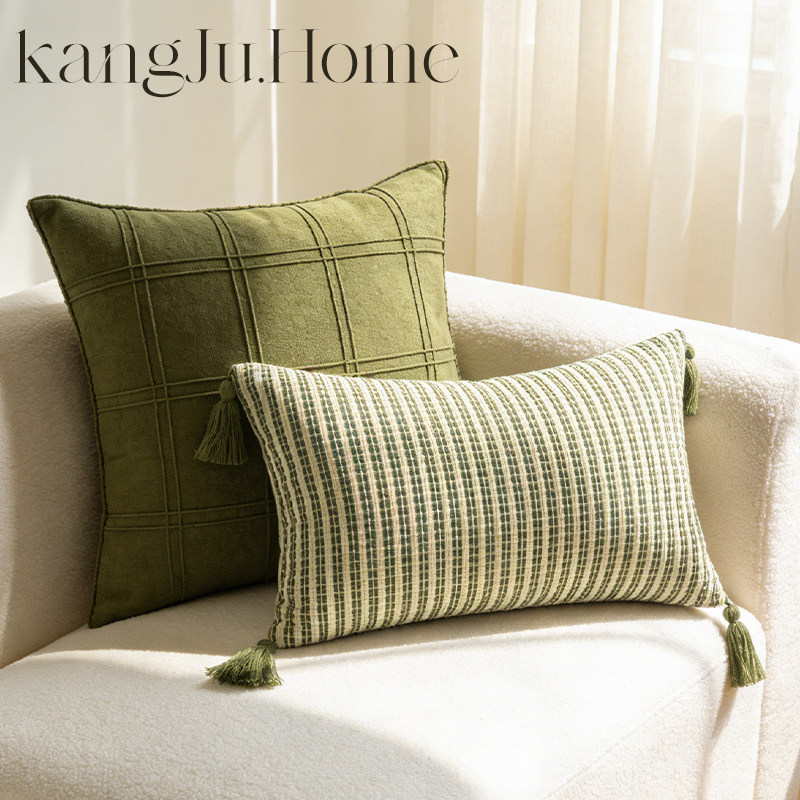 高级感中古风客厅沙发轻奢抱枕组合腰枕套雪尼尔靠垫民宿软装靠枕,居家布艺,靠垫/抱枕,淘宝优惠券,粉丝福利购,淘宝优惠卷