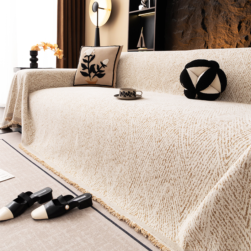 日式沙发盖布棉麻四季通用