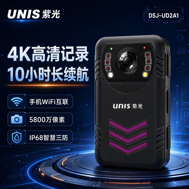 紫光4K防爆录音摄像执法记录仪