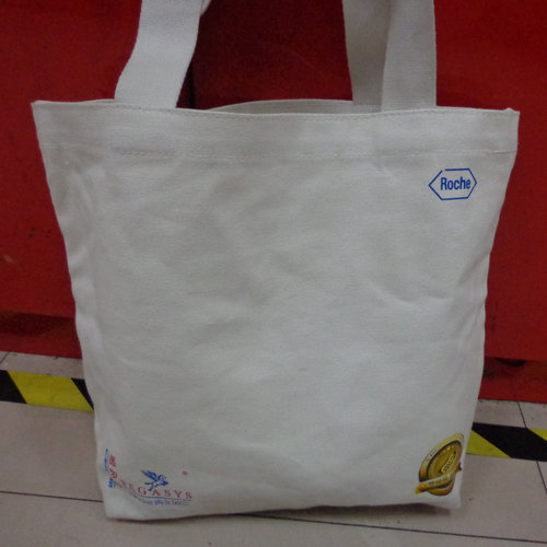 手提单肩包棉布印字广告袋定制