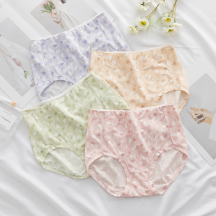 头夏季 妈妈裤 柔软透气 女莫代尔包臀高腰大版 蝶安芬内裤