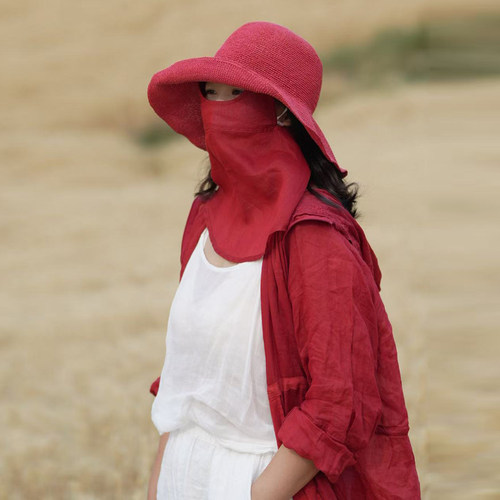 苎麻口罩小围巾 5SP570