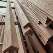 红橡实木护角条开放漆墙角保护条阳角护角条护墙角装 饰客厅防撞条