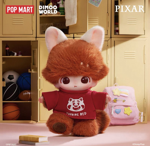 POPMART泡泡玛特DIMOO WORLD × PIXAR联名系列搪胶毛绒礼物挂件