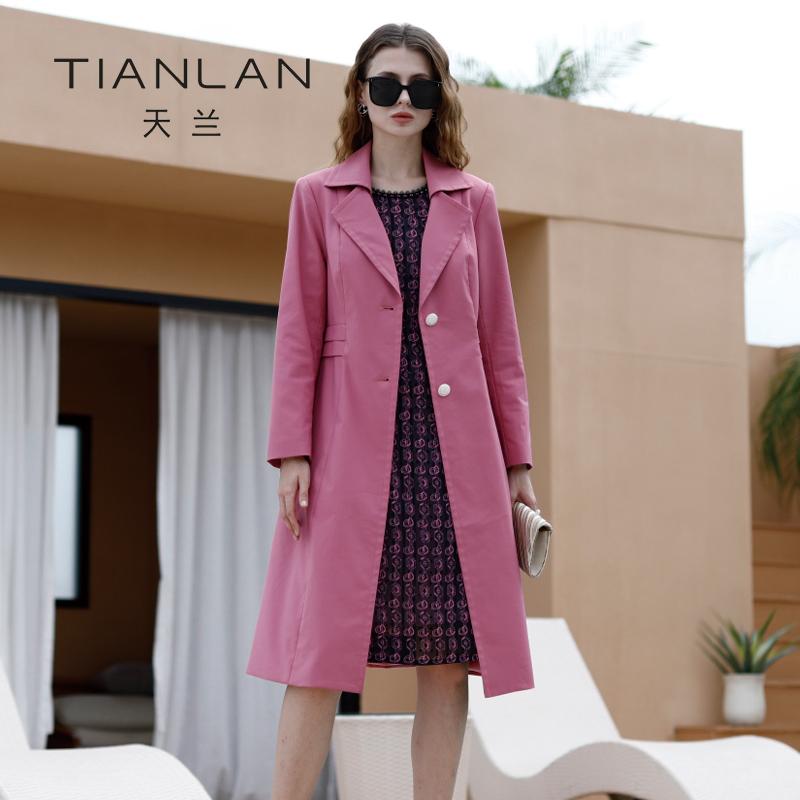 2025冬季新款女士风衣外套