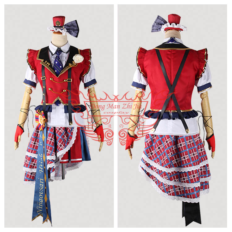 动漫之家cos服 LoveLive!  虹之咲学园偶像同好会 优木雪菜 新品