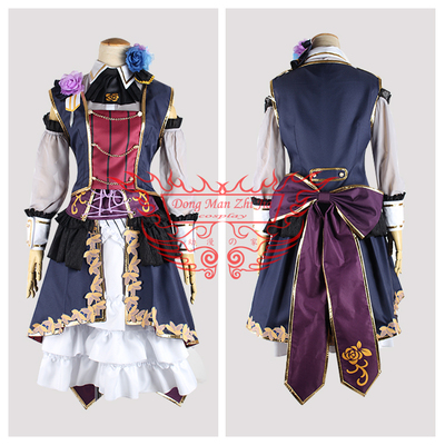 动漫之家cos服 BanG Dream! 7th-LIVE　Roselia 白金 燐子 新品