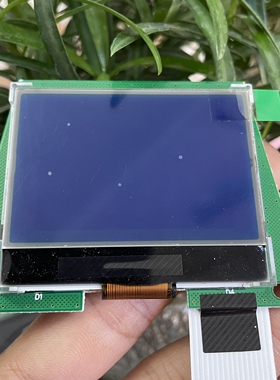 蓝色点阵屏 S60849 带背光PCB 27PIN转16PIN DIY没资料