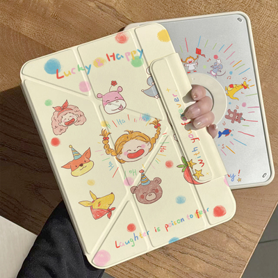 zoyuY形折叠支架iPad防摔轻薄