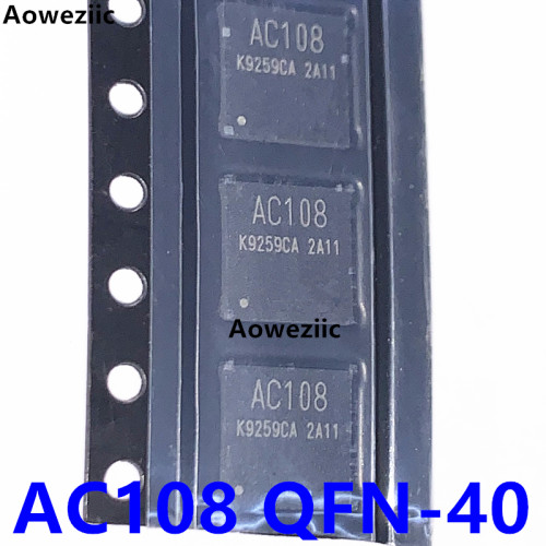 AC108 QFN-48 四通道ADC I2S/TDM输出转换 芯片IC 全新原装