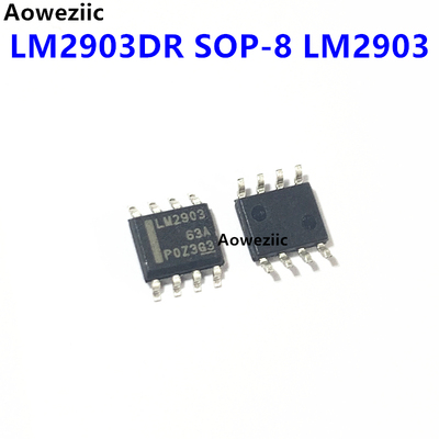 10个 LM2903DR SOP-8 LM2903 贴片2903 低功耗双路电压比较器芯片