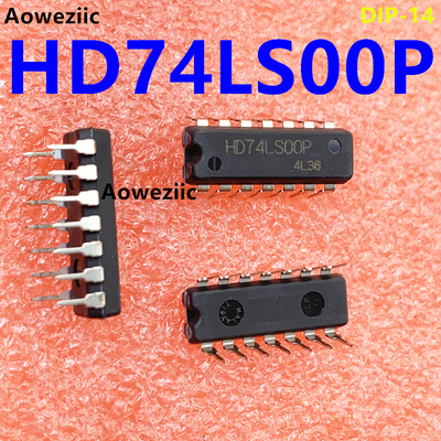 HD74LS20P 直插DIP-14 74LS20 双4输入与门 逻辑芯片IC 进口原装