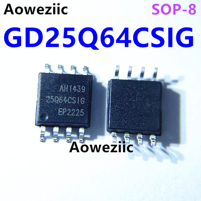 5个 GD25Q64CSIG SOP-8 25Q64CSIG 64Mbit SPI FLASH 存储器芯片