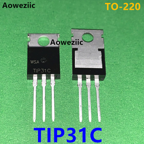TIP31C TIP31 TO-220 NPN 100V 3A 三极管(BJT)达林顿晶体管 国产