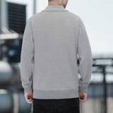 2026新款开衫毛衣外套男秋冬潮牌针织夹克男士休闲毛线衫6671-P50，男装针织衫/毛衣，星座1706