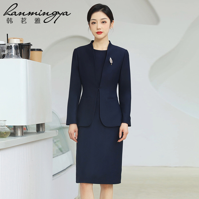 韩茗雅高端职业套装气质女神范