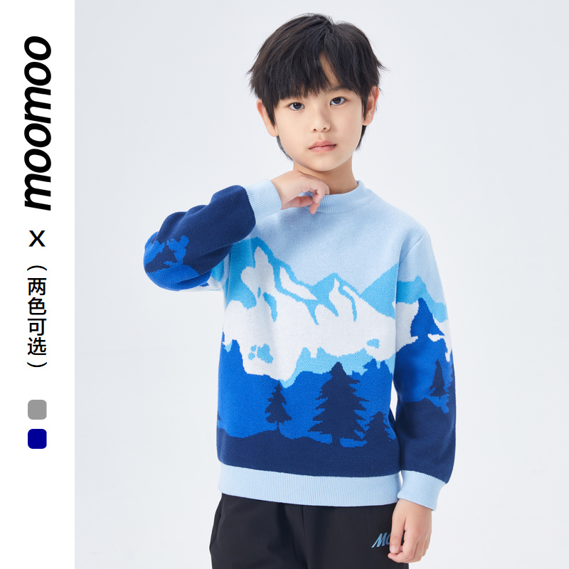 Ұ��һ�ɴ 110/52 moomooͯװë����ͯ���¿��ѩɽ�������ʱ�ů���°ٴ��ë��