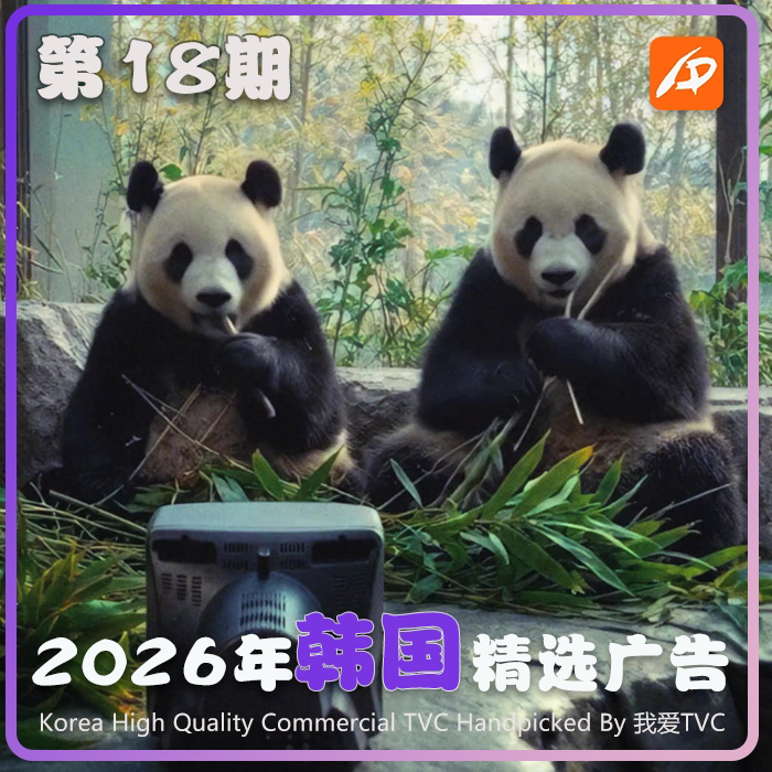 2026年韩国高清CF电视广告第18期参考案例样片视频素材 我爱TVC