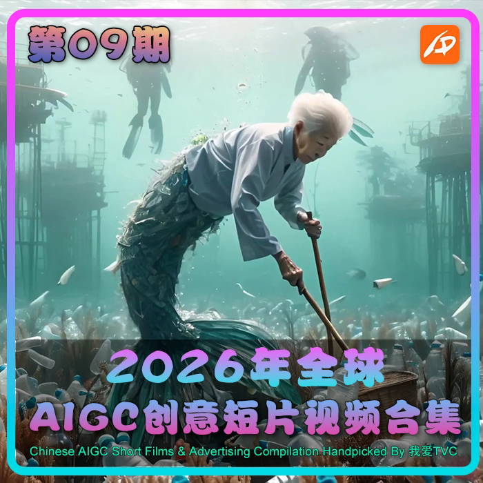 2026年全球AIGC创意艺术短片高清视频素材合集第09期案例样片参考