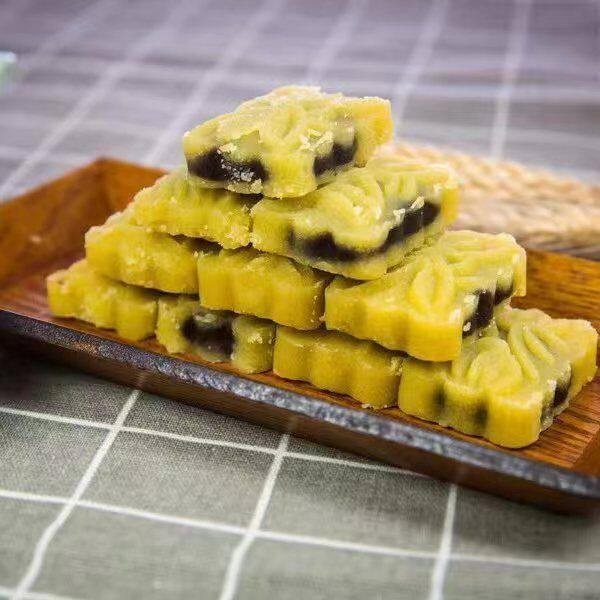 湖北洪湖绿豆糕经典老味道200g怀旧零食传统糕点端午节老式点心