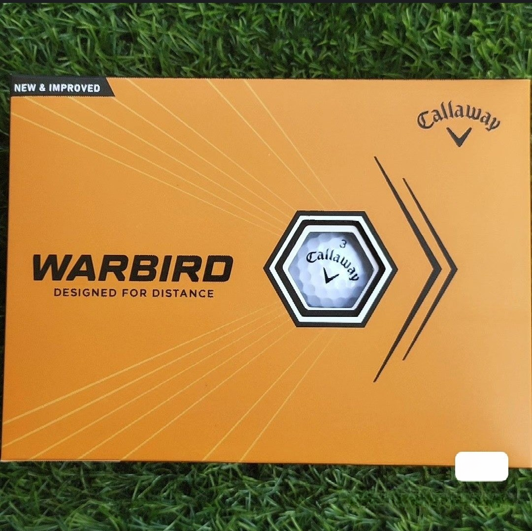 全新Callaway卡拉威WARBIRO二层球远距离下场比赛练习球高尔夫球